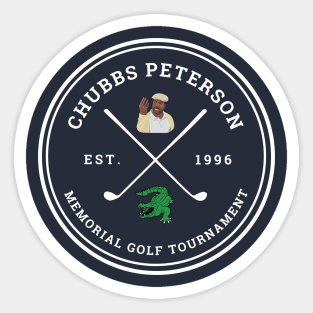 Chubbs Peterson Memorial Golf Tournament - Est. 1996 Sticker